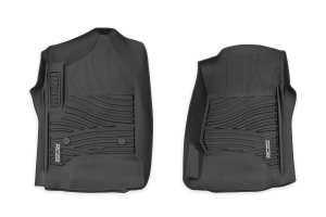 GMC Sierra 3500 HD Flex-Fit Floor Mats - Front - Rough Country - '15-'18